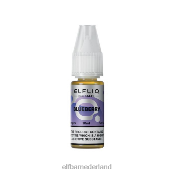 elfbar elfliq bosbessen-nic-zouten - 10 ml-10 mg/ml origineel D8TJV215