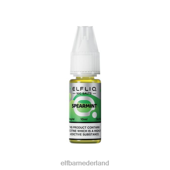 elfbar elfliq groene munt nic-zouten - 10 ml-10 mg/ml origineel D8TJV207