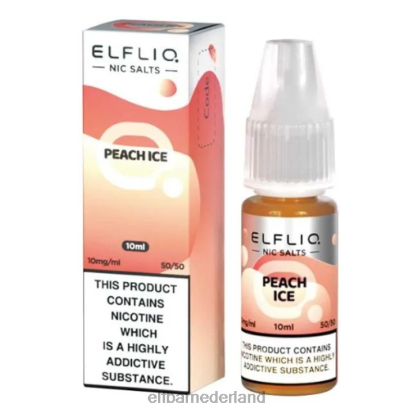 elfbar elfliq nic salts - perzikijs - 10 ml-5 mg origineel D8TJV184