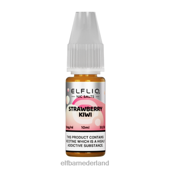 elfbar elfliq nic zouten - aardbei-kiwi - 10ml-20 mg/ml origineel D8TJV181