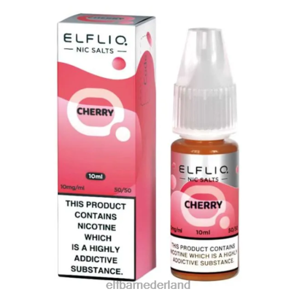 elfbar elfliq nic zouten - kers - 10 ml-5 mg origineel D8TJV198