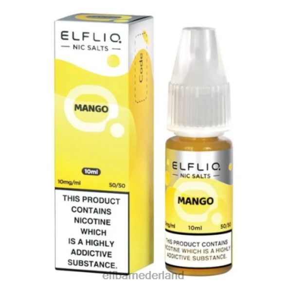 elfbar elfliq nic zouten - mango - 10 ml-5 mg origineel D8TJV187