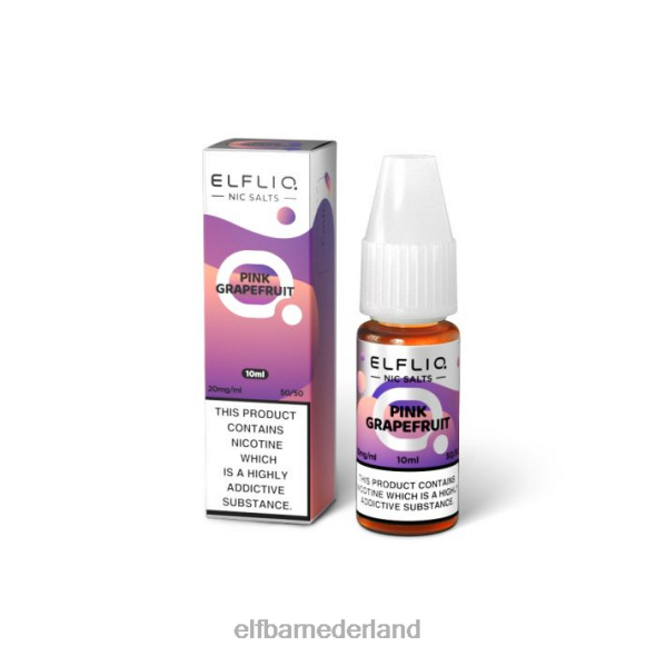 elfbar elfliq roze grapefruit-nic-zouten - 10 ml-20 mg/ml origineel D8TJV203