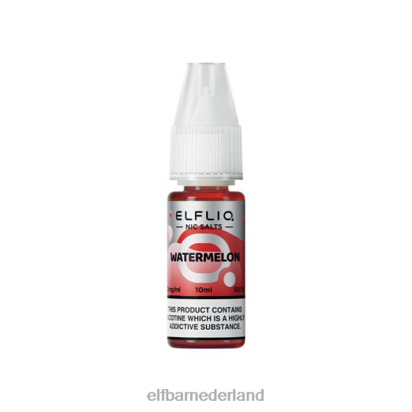 elfbar elfliq watermeloen-nic zouten - 10 ml-10 mg/ml origineel D8TJV204