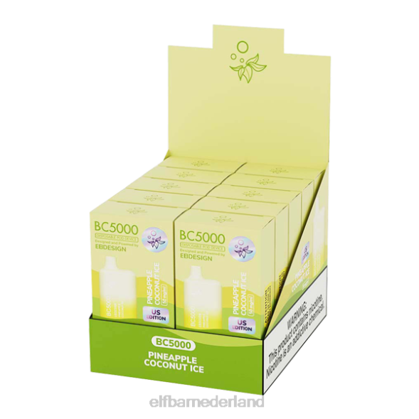 ELFBAR ananas kokosijs bc5000 consument - enkelvoudig JJ6B39