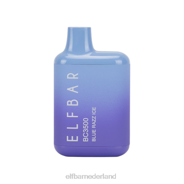 ELFBAR blue razz ice 3500 consument - enkelvoudig - 50mg JJ6B55