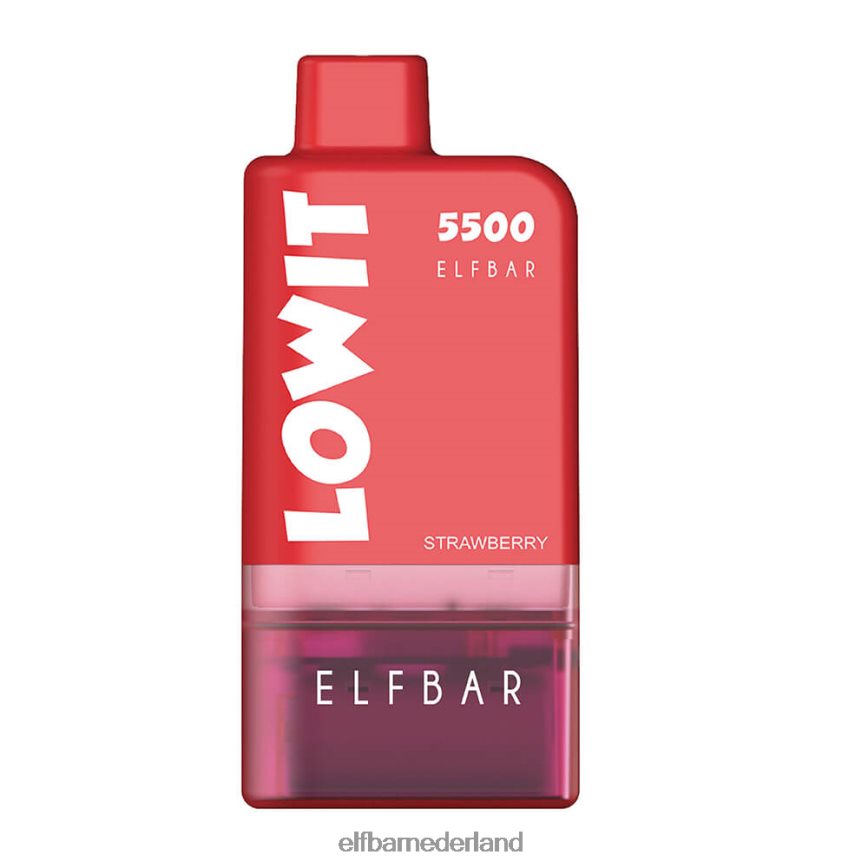 ELFBAR voorgevulde podkit lowit 5500 2%nic aardbeien ijs 6X88N4125