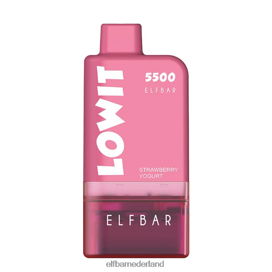 ELFBAR voorgevulde podkit lowit 5500 2%nic aardbeienyoghurt 6X88N4132