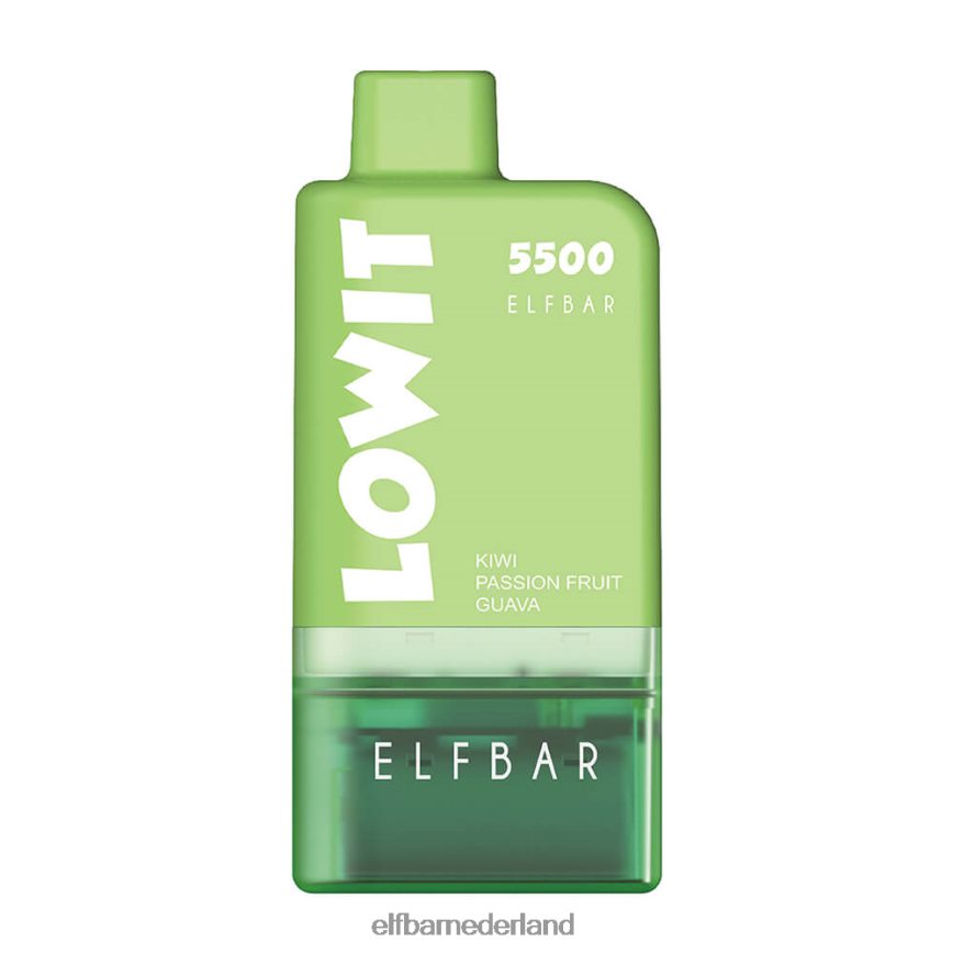 ELFBAR voorgevulde podkit lowit 5500 2%nic kiwi-passievrucht-guave 6X88N4124