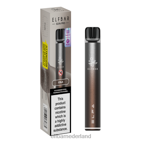 elfbar elfa pro pod-kit - oplaadbaar schemerbruin + cola voorgevulde peul D8TJV71